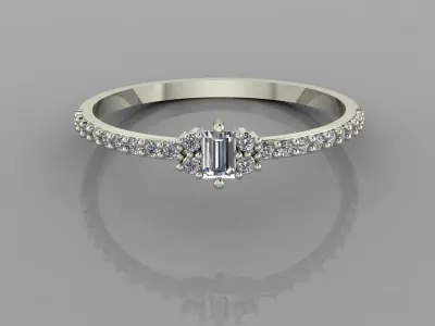 Women Ring 2 3D print model