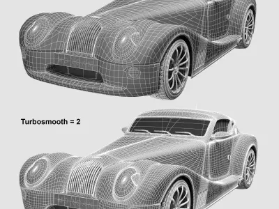 Morgan supersport 3D model