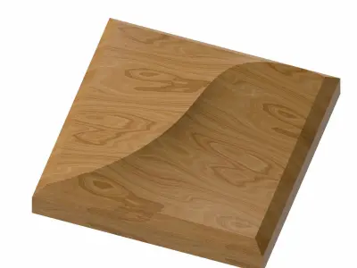 Decorative panel STL 3D model