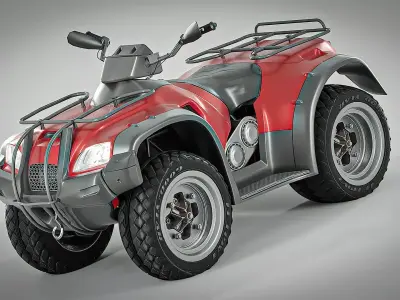 ATV Bike 3D model