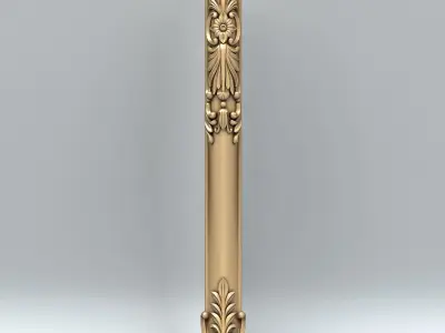 Furniture leg 010 3D model