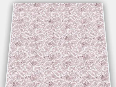 HAKVINGE Fabric Low-poly 3D model