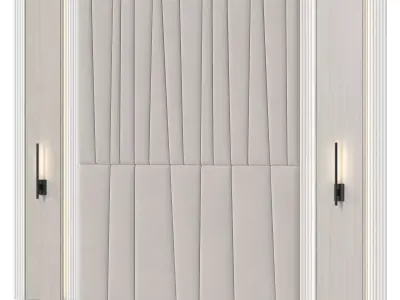 Headboard 043 3D model