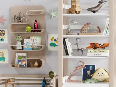 Children Room Set 6 3D model