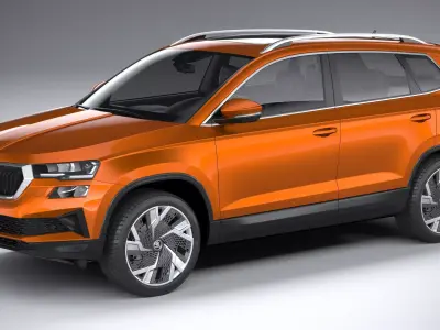 Skoda Karoq 2022 3D model