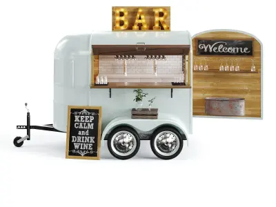 BAR truck 3D model