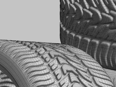 Sport Tire Print Ready 3D print model