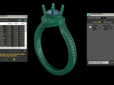 ring code 231 3D print model