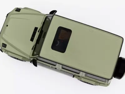 Mercedes-Benz G-Class AMG G 63 2020 Low-poly 3D model