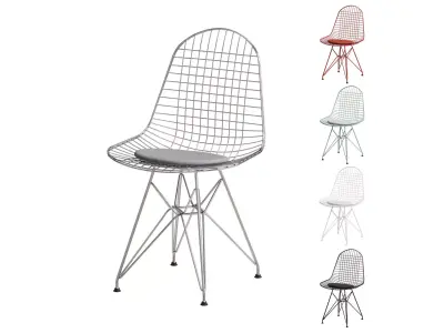 Herman Miller Eames Wire Chair Wire Base  3D model