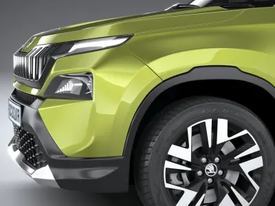 Skoda Kylaq 2025 3D model