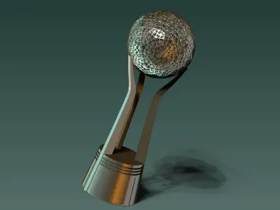 Formula 1 Japan Trophy 3D print model