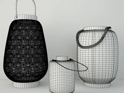 Lanterns by ZARA HOME 3D model