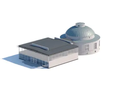 Observatory Building 3D model