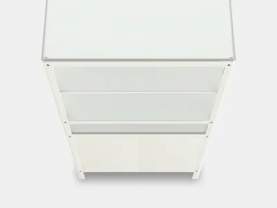 KOLBJORN Shelving unit with cabinet 1 Low-poly 3D model