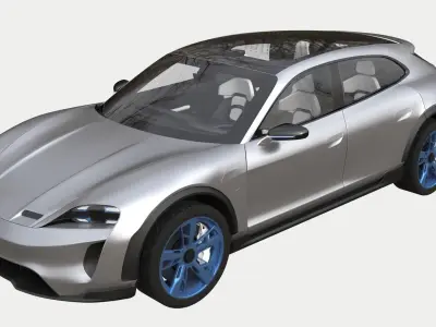 Porsche Mission E Cross Turismo 3D model