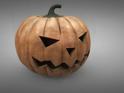 Halloween pumpkin 3D model