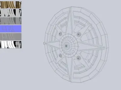 Pendant Low-poly 3D model purchase