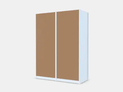 PAX - GRIMO Wardrobe 3 Low-poly 3D model