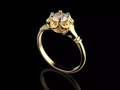 Gold N1437 3D print model