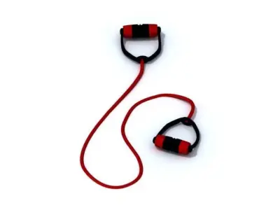 Exercise Tension Cable 3D model