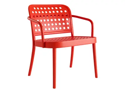 822 Armchair by TON 3D model