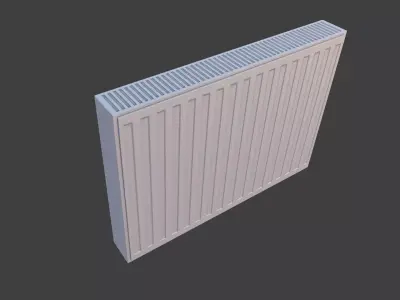 Radiator pack Low Poly Low-poly 3D model