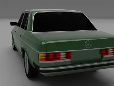 Mercedes-Benz W123 3D model