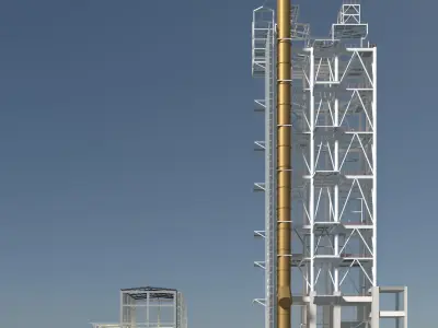 Construction scene 24-13 3D model