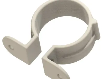 Premium Pvc Pipe Clip 3D print model