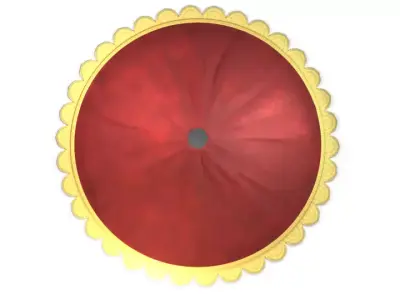 Christmas decorations Christmas Tree Skirt Low-poly 3D model