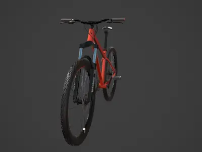 MTB bicycle PBR 3D model