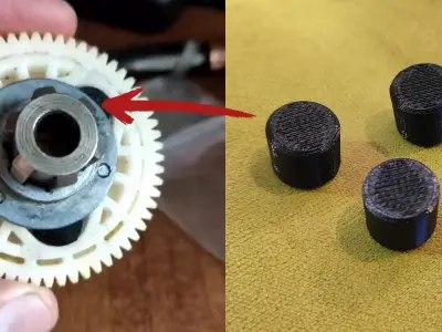 Ford Lincoln Mercury Power Window Repair Kit Plugs Torque Pins 3D print model