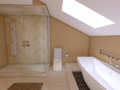 Bathroom 59 3D model