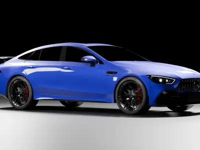 Mercedes Benz AMG GT 3D model