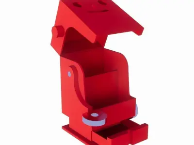 ROBOT DESK ORGANIZER 3D model