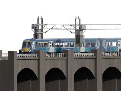 British Rail Class 170 3D model