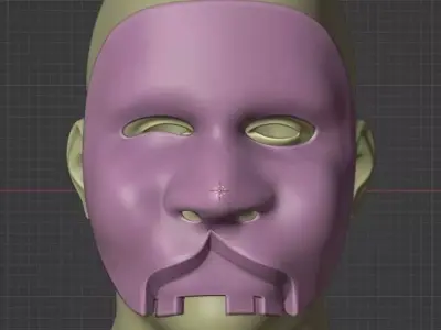 Funny Mask Balinesse 3D print model