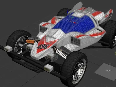 ninicar 3dmax 3D model