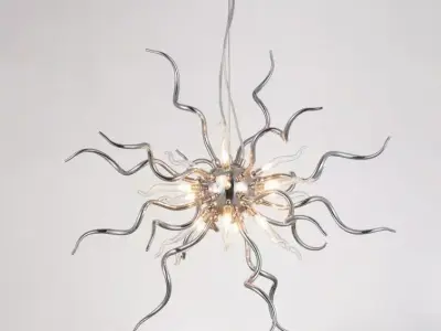 Finnley Light Sputnik Sphere Chandelier 3D model