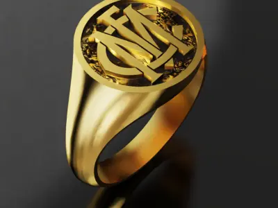 Melbourne Australia Football Fans 3D print model 3D print model