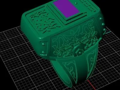 Welding Mask Ring 3D print model