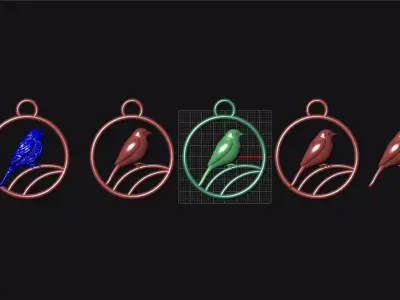 sparrow 3D print model