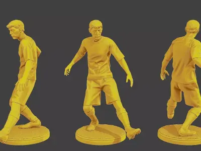 Soccer Player SP 026 3D print model