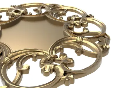 Carved Picture Frame 3D model 52