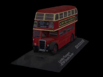 Model London bus 3D model