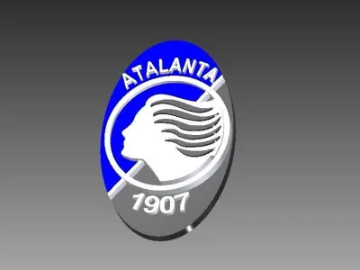 ATALANTA FC CALCIO 3D model