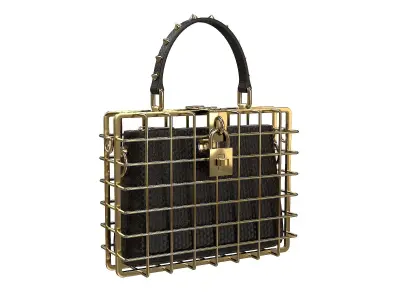 Dolce Gabbana Box Cage Bag Low-poly 3D model