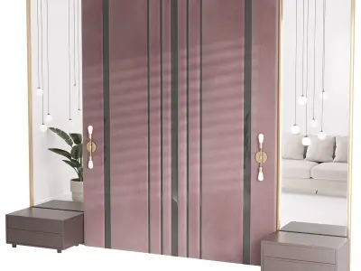 Decorative Wall panel  43 3D model
