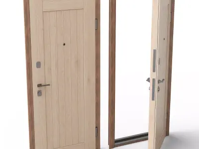 Xeann Door 3D model